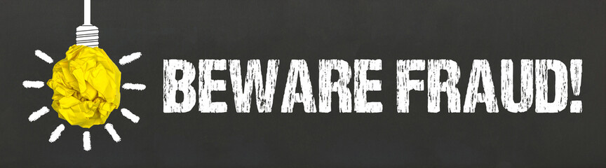 Beware Fraud! 