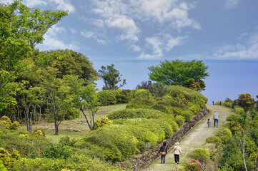 三重県伊勢市　伊勢志摩ｽｶｲﾗｲﾝからの眺め