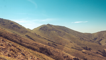 Panoramic view of a mountain range

