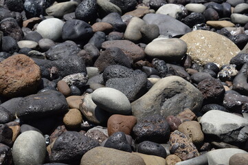 stones on the beach