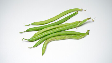 新鮮なインゲン豆