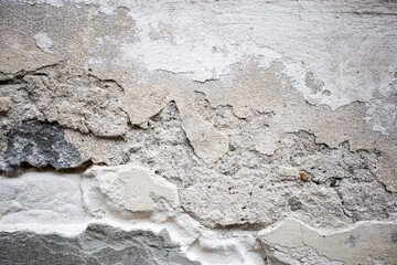 the cracked concrete vintage wall background, old wall