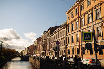 Naklejka premium canal