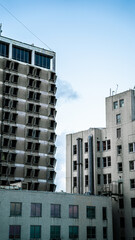 Naklejka premium modern building in the city