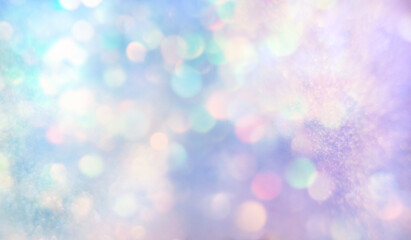 Obraz premium 淡い青から紫へ 泡