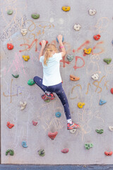 Fototapeta premium Bouldern Klettern