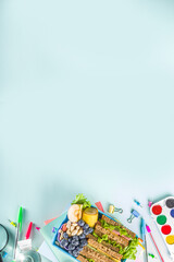 Healthy school lunchbox