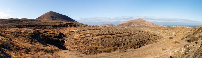 Stratified City on desert