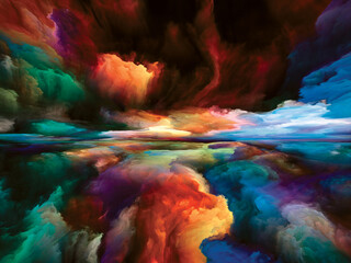 Obraz na płótnie Canvas Realms of Inner Spectrum