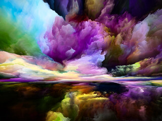Obraz na płótnie Canvas Realms of Inner Spectrum