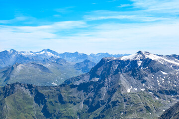 Österreichische Alpen um den Sonnblick im Sommer