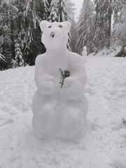 Schnee am Feldberg im Taunus (Lockdown, Verkehrschaos)