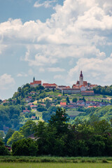 Town Straden and wineyards in Styria, Austria