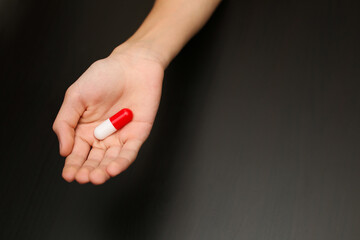 put in hand asks for pill nurses pain relief stress drugs substance white powder rescue exit solution