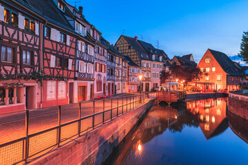 Architecture of Colmar, France