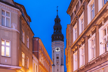 Old town of Zielona Gora