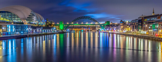 Newcastle Quayside, Tyne Bridge