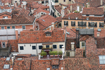 Altstadt Venedig - Blick auf Dächer