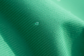 Textile textures with water drops and snow macro abstract