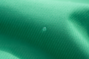 Textile textures with water drops and snow macro abstract