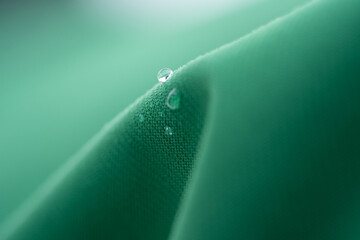 Textile textures with water drops and snow macro abstract