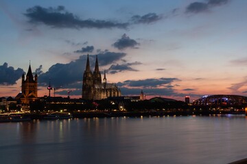 Fototapeta na wymiar Skyline Köln