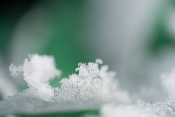 Textile textures with water drops and snow macro abstract