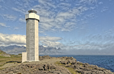 Leuchtturm bei Streitishvarf, Island