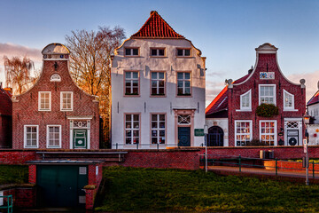 Haus im Hafen von Greetsiel