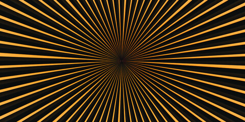 Fototapeta premium Dark Geometric grid background Modern dark abstract seamless Gold and black texture