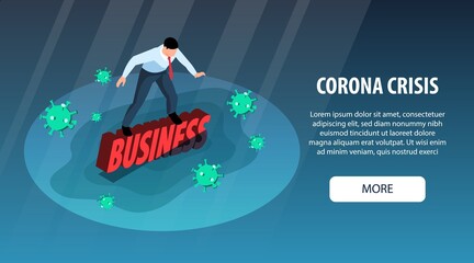 Covid Business Crisis Banner