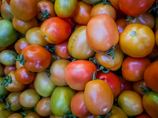 Fresh vegetables in the market