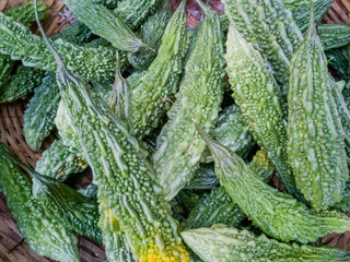 Fresh vegetables in the market