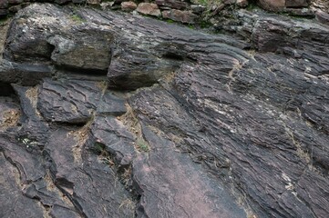 dark stone background with vein