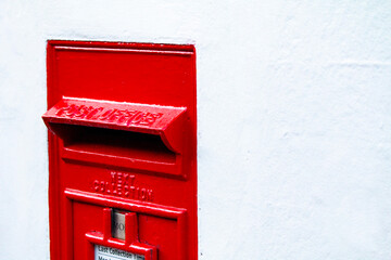 red post box