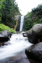 Rayap Waterfall is a beautiful place to visit with clear water and comes from mountain sources