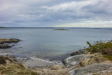 Landscape on Vrango Island. Vrango is the southernmost inhabited island in the Southern Gothenburg Archipelago. Sweden.