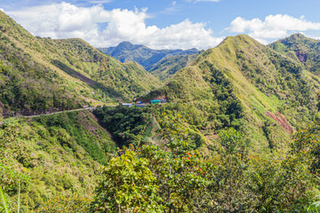 Fototapeta na wymiar Landscape around Batad village, Luzon island, Philippines