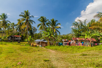 Village on Bohol island, Philippines