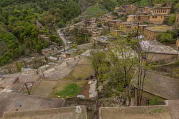 Fototapeta premium Traditional village Masuleh in Gilan province, Iran