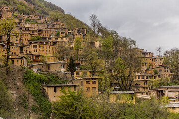 Fototapeta na wymiar Traditional village Masuleh in Gilan province, Iran