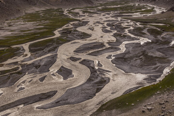 River in Marguzor (Haft Kul) in Fann mountains, Tajikistan