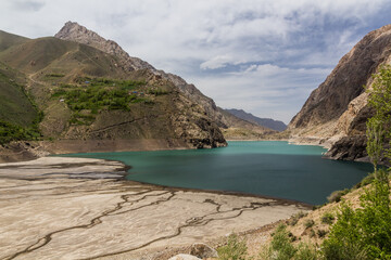 Marguzor lake in Haft Kul in Fann mountains, Tajikistan