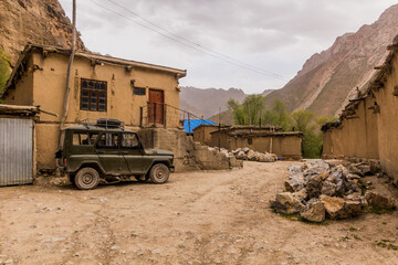 Marguzor village in Haft Kul in Fann mountains, Tajikistan