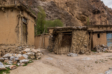 Marguzor village in Haft Kul in Fann mountains, Tajikistan