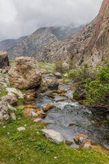 Stream near Artuch in Fann mountains, Tajikistan