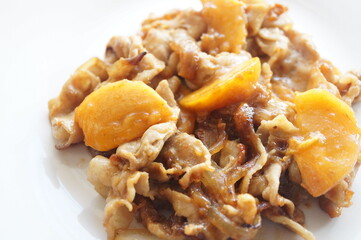 豚肉の生姜焼き