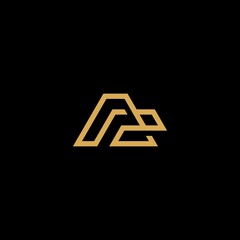 AP monogram logo vector