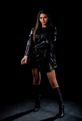 Fashionable young model