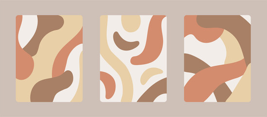 Organic Blob Pattern vector